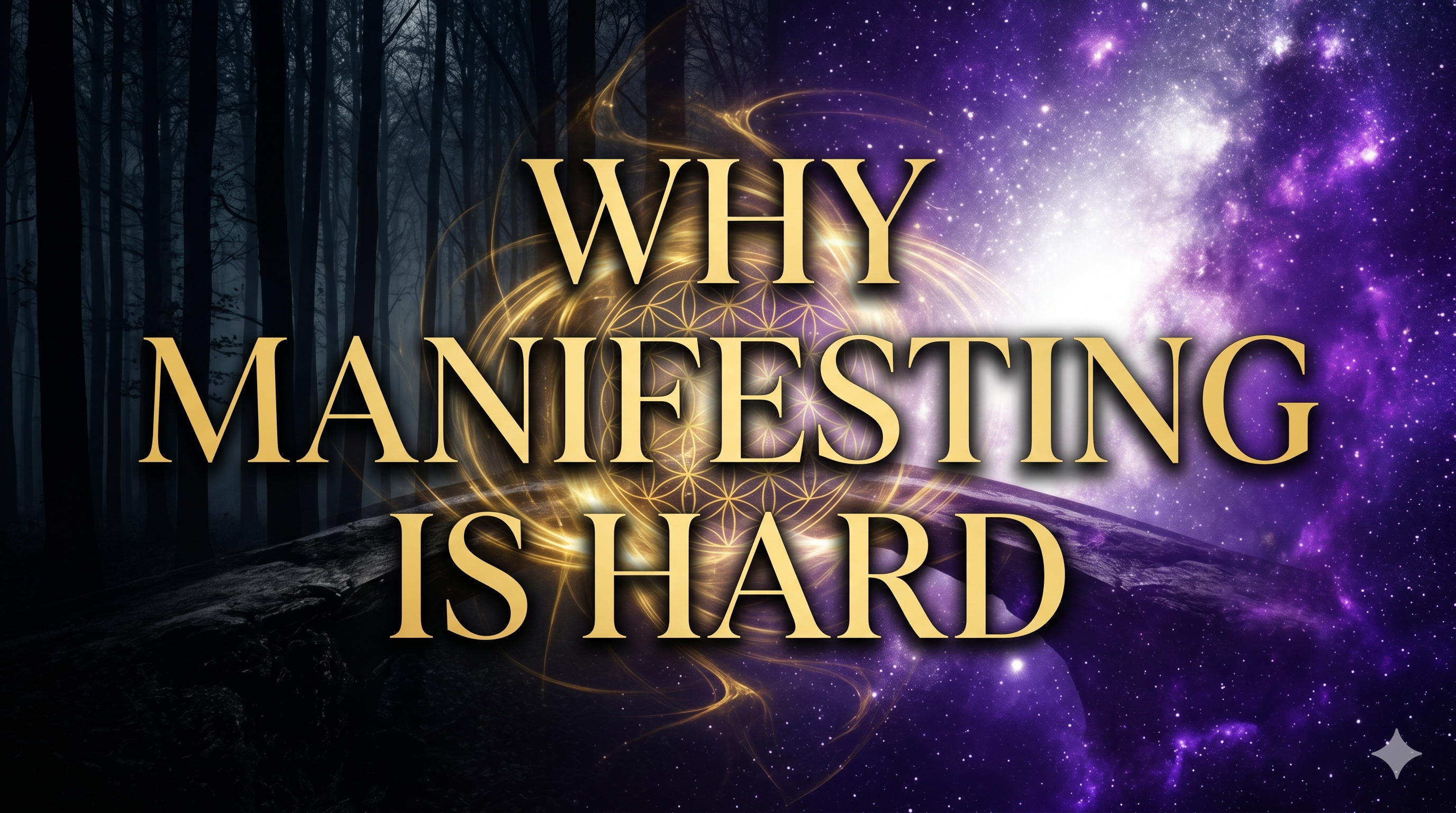 WHY MANIFESTING IS HARD